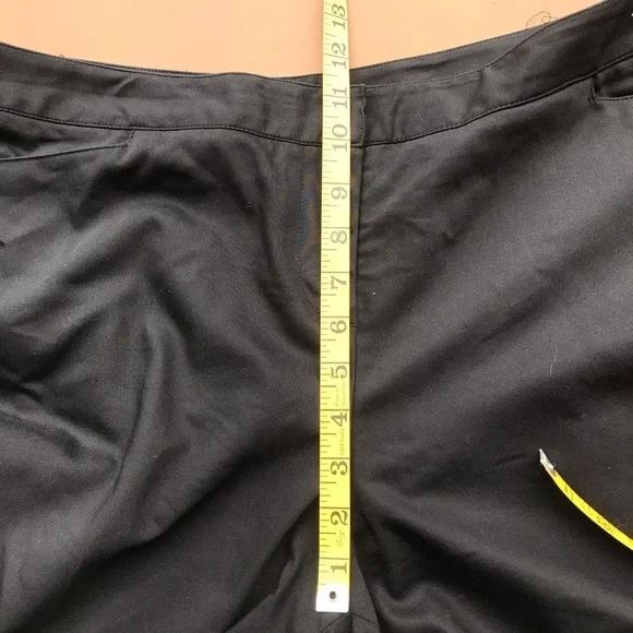 Lane Bryant Cuffed Black Dress Pants Size 16 - Picture 6 of 8